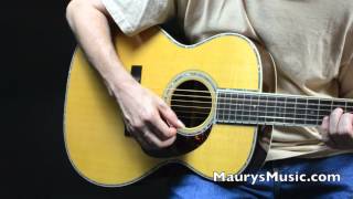 Video thumbnail for The Martin 000-42 DEMO by MaurysMusic.com by Maury's Music