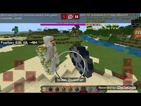 Op Mutant Iron Golem Vs Minecraft Dungeons All Illagers
