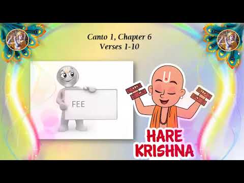 Srimad Bhagavatam Canto 1, Chapter 6, Verses 20 -25