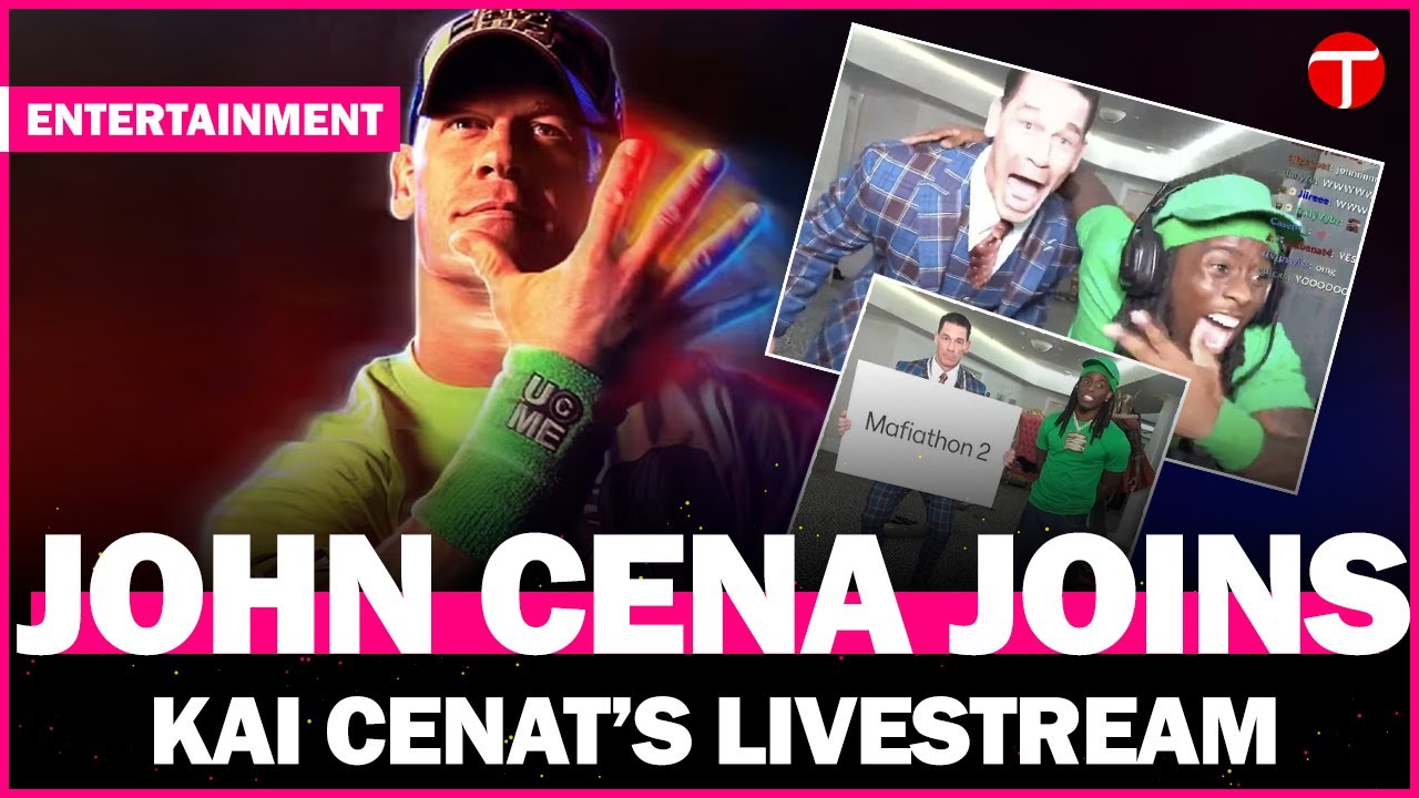John Cena joins Kai Cenat’s stream, thrilling viewers in epic crossover