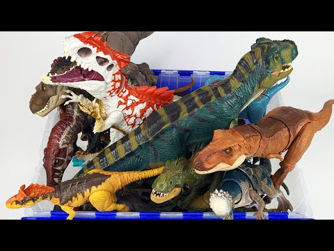 HUGE 50+ Gallon Box of Jurassic World Dinosaur Toys Haul! T-Rexes, Indominus Rex, and MORE!