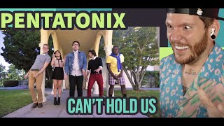 PENTATONIX Can&#39;t Hold Us REACTION - FIRST TIME Pentatonix Reaction - Can&#39;t Hold Us Macklemore! FIRE!