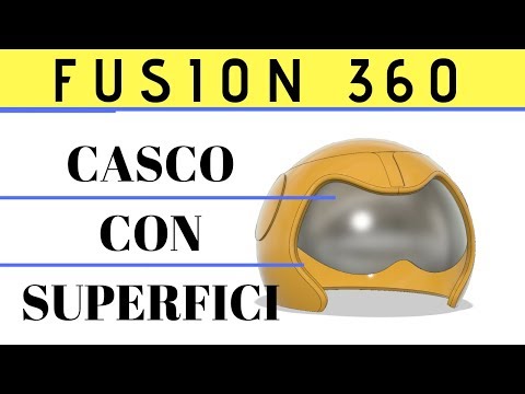 Tutorial Autodesk Fusion 360 - Modellare con Superfici (CASO STUDIO)