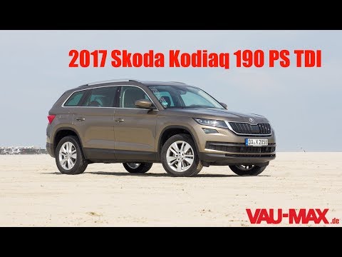 2017 Skoda Kodiaq 2.0 TDI 190 PS 4x4 Review Testbericht Probefahrt