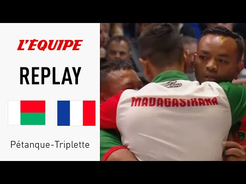 Championnat du monde pétanque - Le replay de la 1/2 finale de triplette France-Madagascar