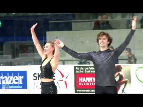 Eva PATE & Logan BYE 2025 IceChallenge Graz Rhythm Dance Metallica Enter Sandman AC/DC Thunderstruck