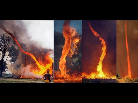 Fire Whirl, Pillar of Fire, Fire Tornado, or Fire Spirit / Elemental / Stoicheion??