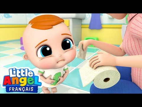 Bébé apprend la propreté sur le petit pot - Comptines pour Bébé | Little Angel Français