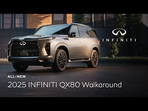 2025 INFINITI QX80 Luxury SUV Walkaround & Review: Expected Availability Summer 2024