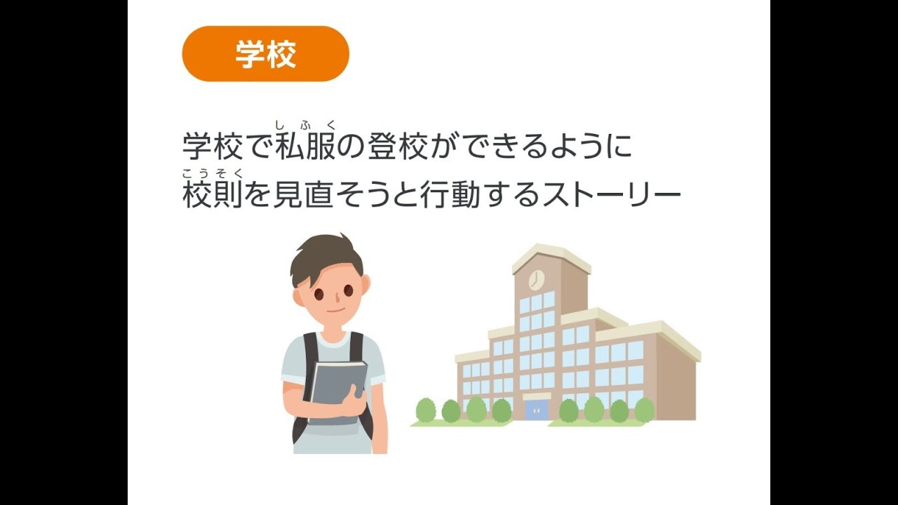 ストーリー【学校】_あなたならどうする？