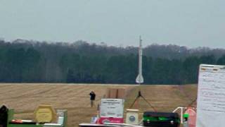 MAE USLI 4" Scale Rocket Launch at Midland