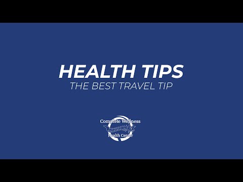 Dicas de saúde – a melhor dica de viagem