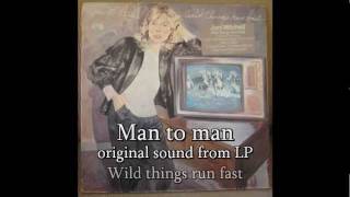 Joni Mitchell - man to man - original sound from LP 1982 - with lyrics
