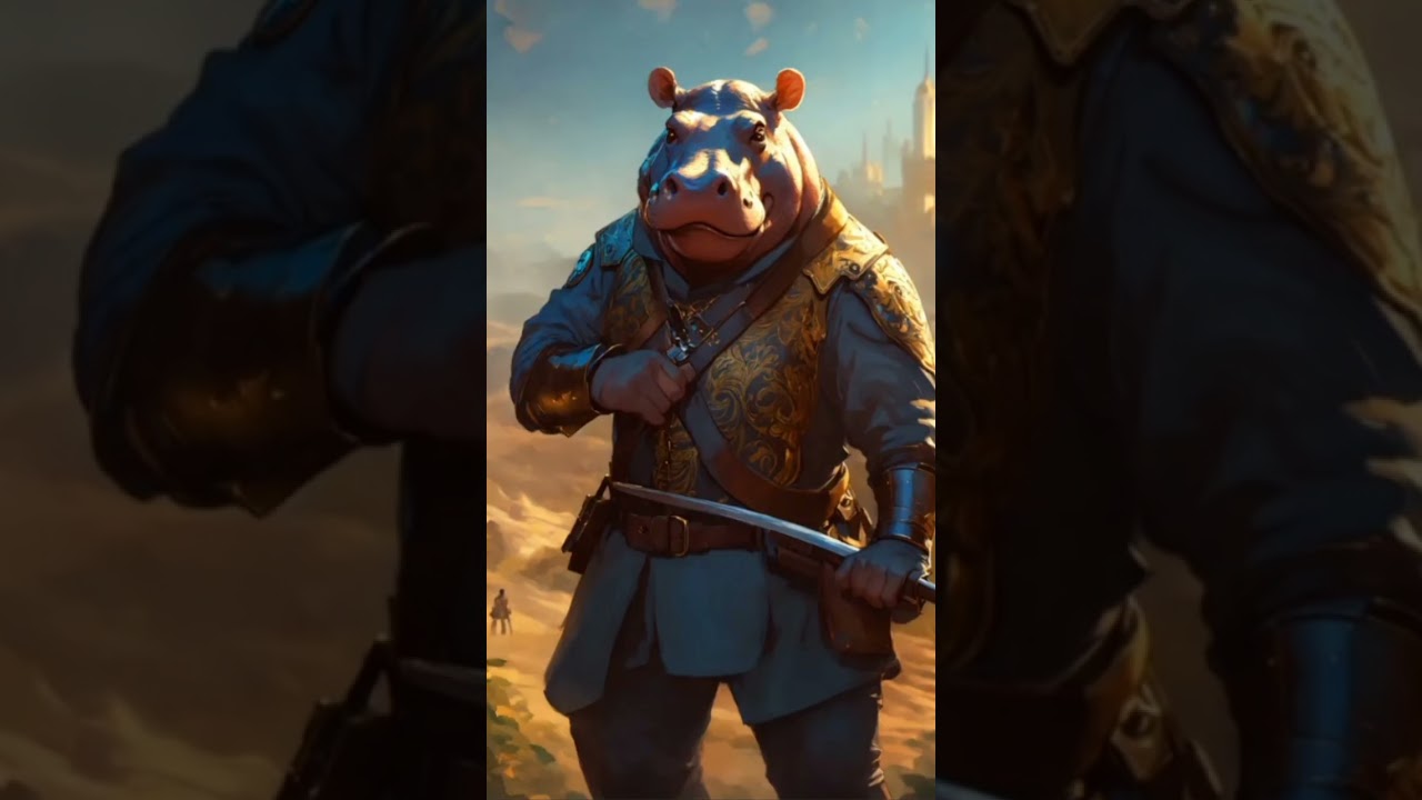 AI draw animals as knights