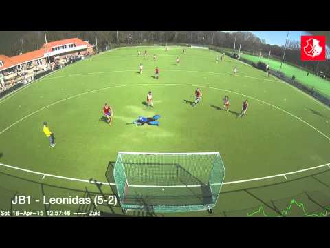 18 april RoodWit JB1 - Leonidas (5-2)