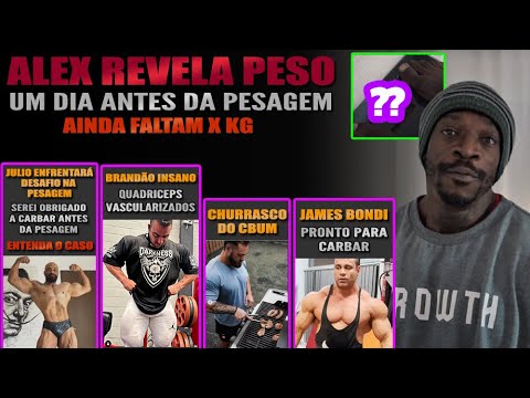 Alex dos Anjos reveals weight + Julio Balestrin reveals challenge + James Bondi + Rafael Brandão ...