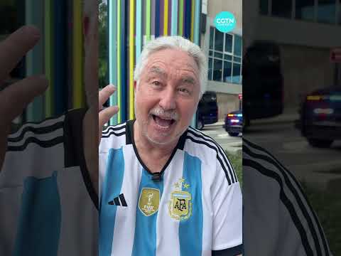 English and Argentine fans prepare for World Cup semi-finals