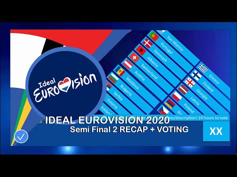 Ideal Eurovision 2020 | Semi Final 2 RECAP (VOTING CLOSE)