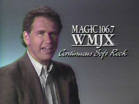 1991 WMJX Magic 106.7 FM Boston TV Commercial