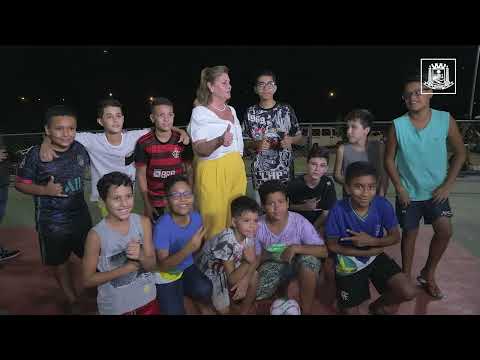 Kalil inaugura praça no residencial Nair Sacre e enfatiza importância de espaços de lazer