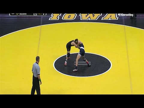 Big Ten Rewind: 2013 Wrestling - 125 LBs - Penn State's Nico Megaludis vs. Iowa's Thomas Gilman