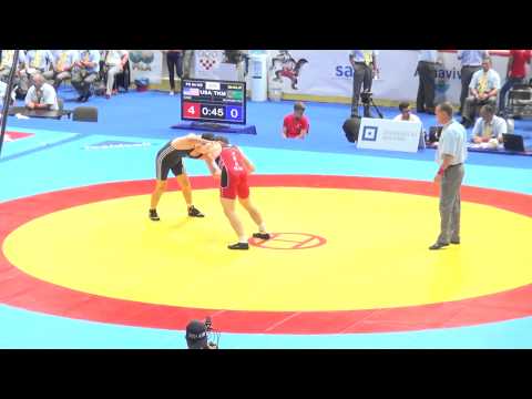 Jr World FS - Dean (USA) tech. Muhadeyyev (TKM), 84 kg