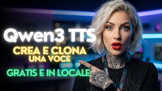Qwen3 TTS: Crea e Clona Voci da Zero! GRATIS e in Locale sul tuo PC