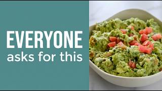 The Best Homemade Guacamole Recipe