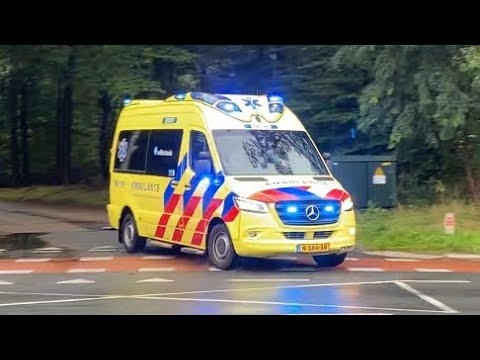 A1 06-189 met spoed Naar Nunspeet voor een ongeval ‘T Harde