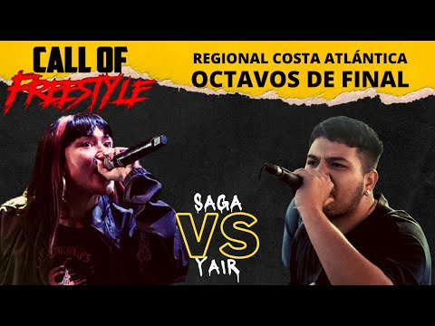 SAGA VS YAIRKING |REGIONAL COSTA ATLÁNTICA| (OCTAVOS DE FINAL) #CALLOFFREESTYLE