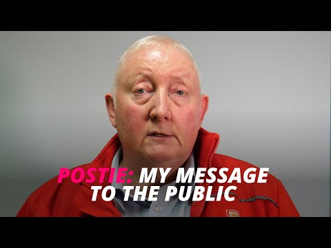 , title : 'Postie: My message to the public'