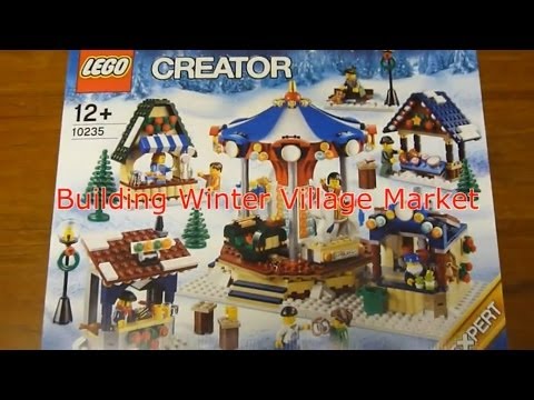 Vidéo LEGO Creator 10235 : Le marché d'hiver