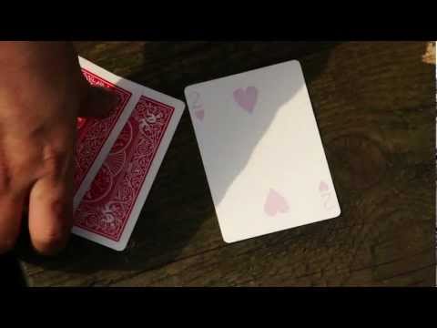 Aura Card Magic Color Change-  A Bicycle Blank Card Prints Itself