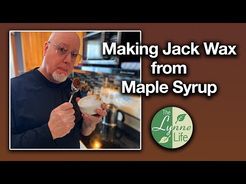 Making Jack Wax from Maple Syrup