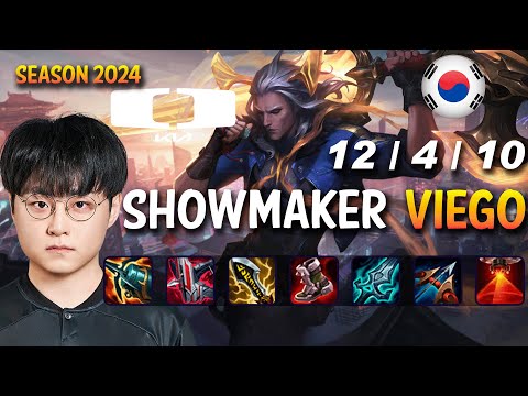 DK ShowMaker VIEGO vs SYLAS Mid - Patch 14.22 KR Ranked | lolrec