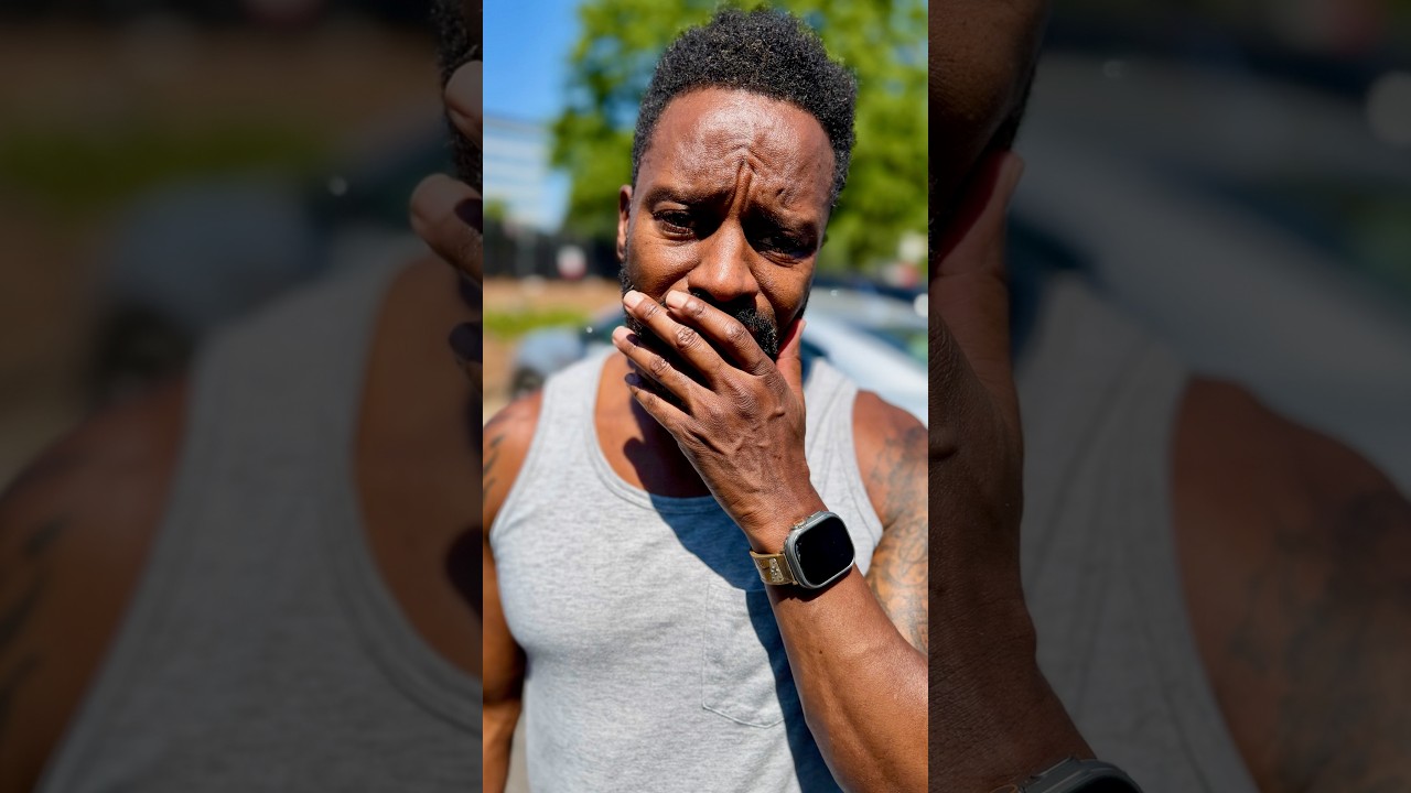 When Kendrick sees Libby broken at the hospital!