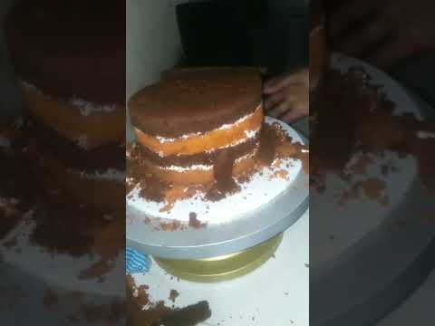 STEP BY STEP WITH HAVILAH CAKES || The Chocolate Orange Christmas cake live!  @AyoyiIan