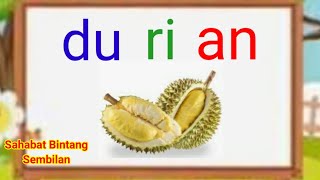 Download lagu Belajar Membaca/Membaca Tema Buah buahan/Belajar Membaca Anak Tk, Paud mp3