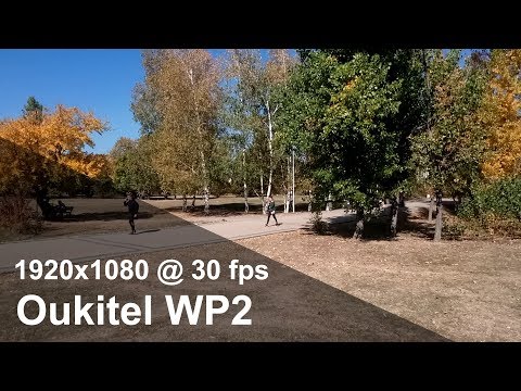 Oukitel WP2 - Full HD (1920x1080) camera video sample