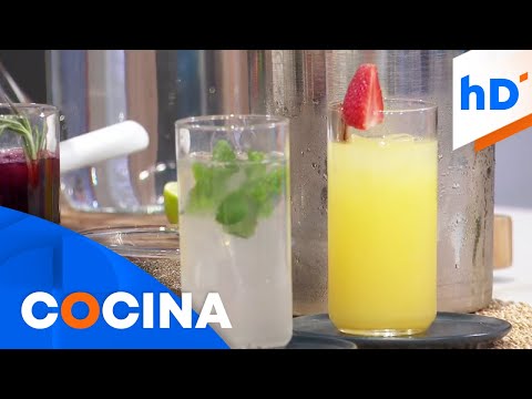 Receta de aguas frescas para disfrutar en familia | hoyDía | Telemundo