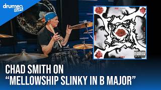 Chad Smith Breaks Down “Mellowship Slinky In B Major” Drum Part