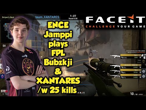 ENCE Jamppi plays FPL with Bubzkji & XANTARES /w 25 kills