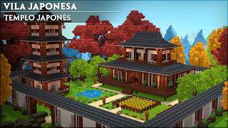 Como uma Vila Japonesa | Templo Japonês | Hytale Tutorial