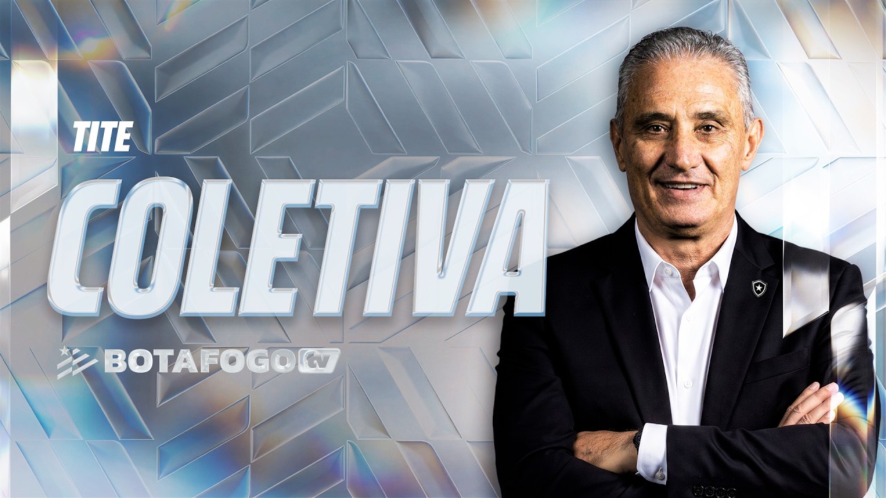 AO VIVO | Botafogo apresenta oficialmente técnico Tite no Nilton Santos