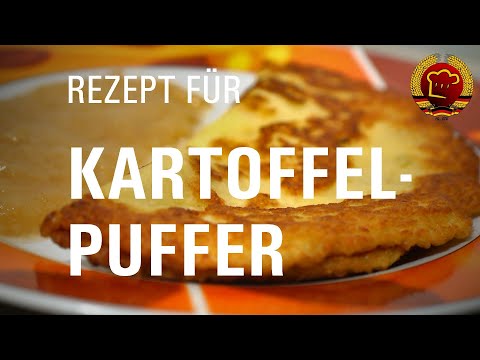Omas Blitzrezept für schnelle Kartoffelpuffer (Reibekuchen oder Klitscher) aus der DDR
