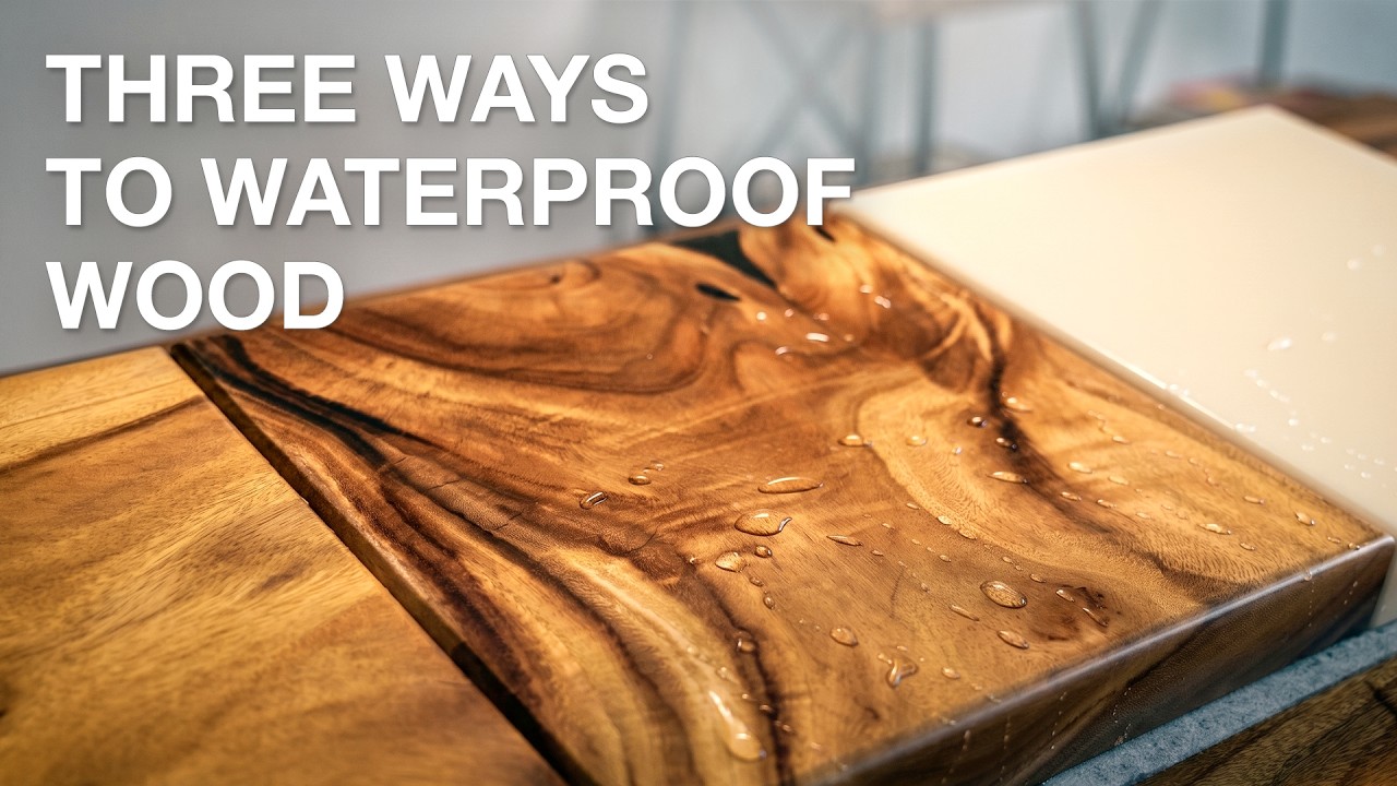 How to Waterproof Wood