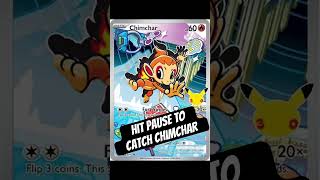 Can you catch Chimchar? #pokemon #pokemoncards #pokemontcg #pokemoncommunity #tcg #charizard