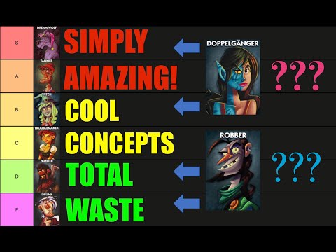 One Night Ultimate Werewolf Tier List (Tiermaker)(ONUW)