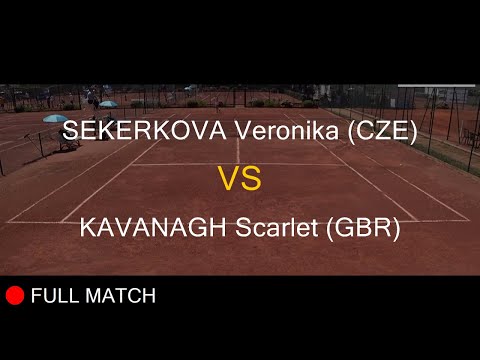 SEKERKOVA Veronika (CZE) VS KAVANAGH Scarlet (GBR) - La Balle Mimosa 2022