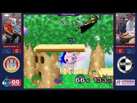 GG Bergen 26.10.19 - Dyne & Naxx vs NintendOrk & FriskyCissin - GF - Melee Doubles